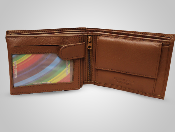 Classic Brown Leather Wallet