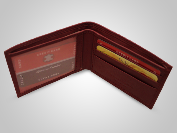 Classic Mahroon Leather Wallet